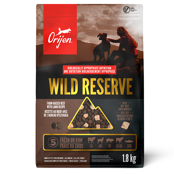 ORIJEN Dog Wild Reserve Beef & Lamb